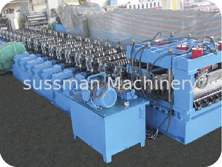 Fully PLC Control Automatic Hydraulic Punching Steel Silo Roll Forming Machine 1.5mm-3.5mm Thick Galvanized Steel