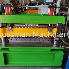 1250mm Roofing Corrugated Sheet Roll Forming Machine PPGI Color Steel Zinc