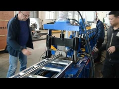 Cable tray machine
