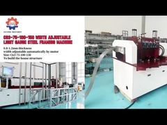 Máy khung thép nhẹ có thể điều chỉnh chiều rộng