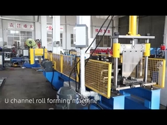 Máy cắt thủy lực Stud và Track U Roll Forming cho các ngăn chắn thép cán lạnh