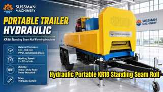 Máy tạo hình cuộn đứng thủy lực KR18