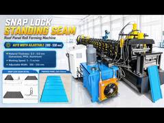 Tấm lợp mái đứng có khóa Snap Lock